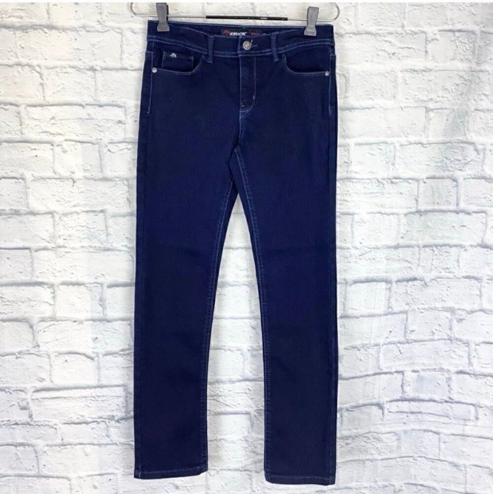 Jordache skinny jeans junior sz 14 dark blue